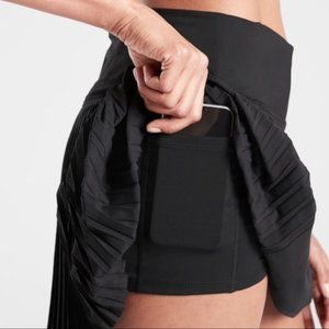 Athleta Backspin Pleated Tennis Skort Small Tall